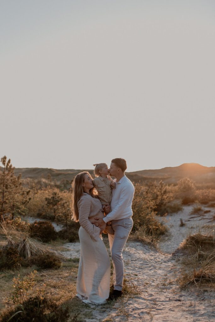 zwangerschapshoot golden hour